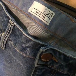 Gap jeans long and lean size 29/8 - 2 available
